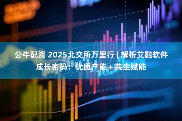 公牛配资 2025北交所万里行 | 解析艾融软件成长密码：优质产能＋共生赋能